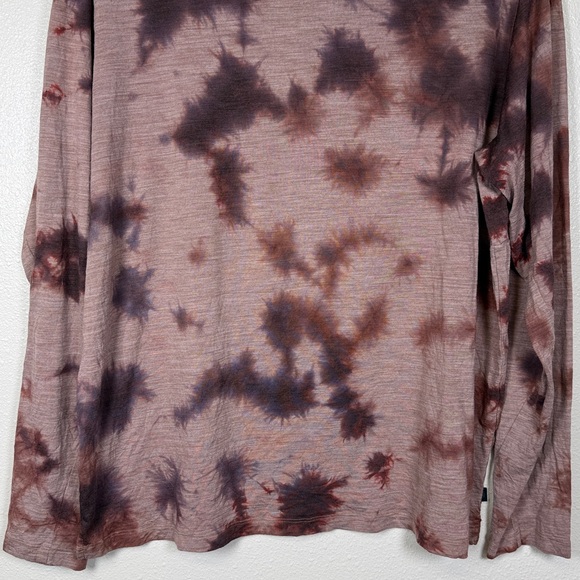 LULULEMON lab Wool blend Tie Dye LS Shirt Men XL Lightweight Comfort M3D8AS EUC - Picture 15 of 17